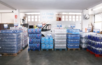 Nuestra tienda de agua embotellada